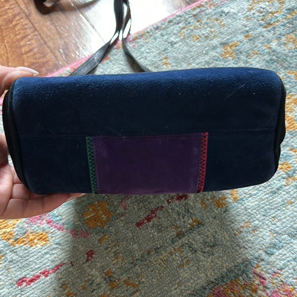 Vintage Stuart Weitzman Suede Shoulder Bag NWOT - Picture 6 of 6